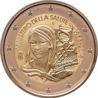 2x2 € Italia 2018 Conmemorativa