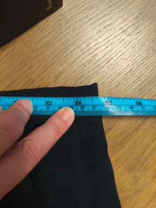 Falda azul marino Massimo Dutti