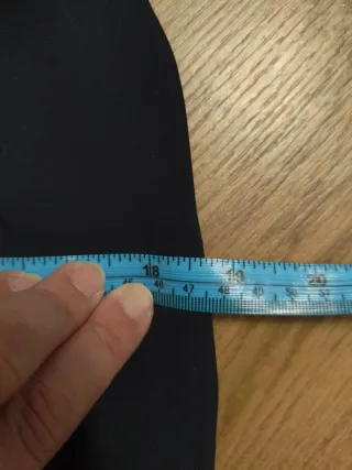 Falda azul marino Massimo Dutti