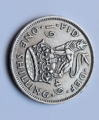 Lotto di 7 monete inglesi