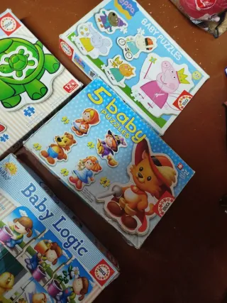 Lote Puzzles Bebé Educa Peppa Baby Logic