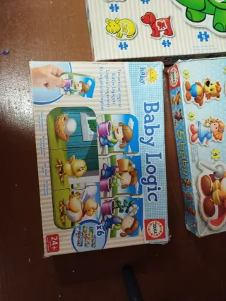 Lote Puzzles Bebé Educa Peppa Baby Logic