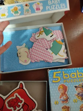 Lote Puzzles Bebé Educa Peppa Baby Logic