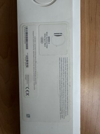 Apple Watch Serie 4 Plata 44mm