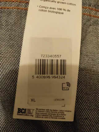 Chaqueta Levis Vaquera Talla XL