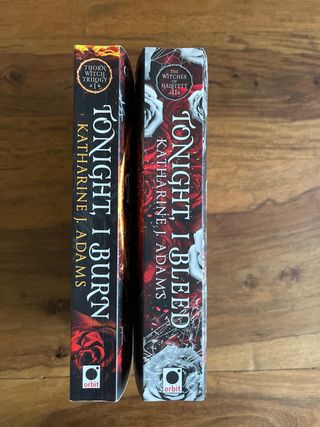 Tonight, I burn. Tonight, I bleed. Tapa blanda.