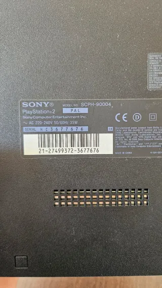 PlayStation 2 Slim Negra