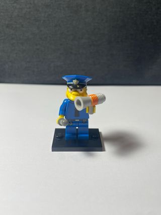 Lego Los Simpson Jefe Wiggum Policía.