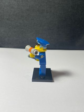 Lego Los Simpson Jefe Wiggum Policía.