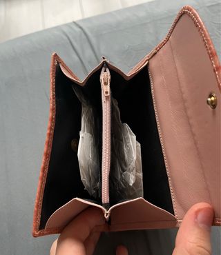 Cartera mujer Yanko rosa efecto piel cocodrilo