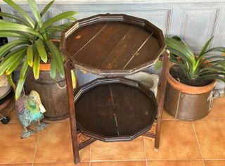 ANTIGUA MESITA INGLESA EDUARDIANA ORIENTAL C. 1900