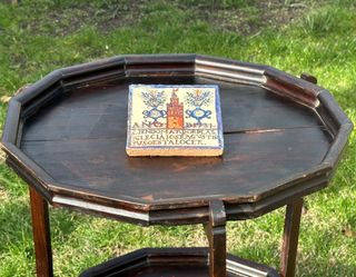 ANTIGUA MESITA INGLESA EDUARDIANA ORIENTAL C. 1900