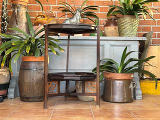 ANTIGUA MESITA INGLESA EDUARDIANA ORIENTAL C. 1900