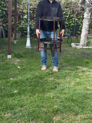 ANTIGUA MESITA INGLESA EDUARDIANA ORIENTAL C. 1900