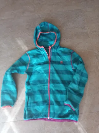 Chaqueta deportiva niña rayas