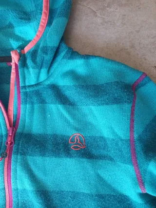 Chaqueta deportiva niña rayas