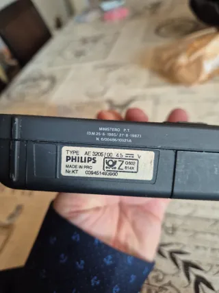 Radio Philips AE 3205 9 Bandas Vintage