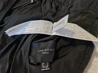 Chaleco Cortefiel Reversible Talla S Negro/Gris