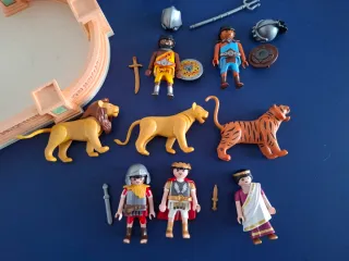 Playmobil Circo Romanos Cuadrigas Gladiadores
