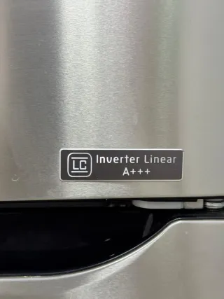 FRIGORÍFICO LG INVERTER COMBI NO FROST A+++ ACERO