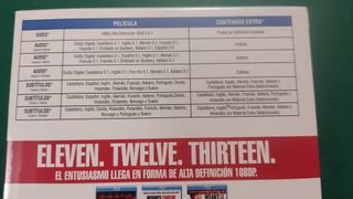 NUEVO Pack Blu-ray Saga Ocean's Eleven