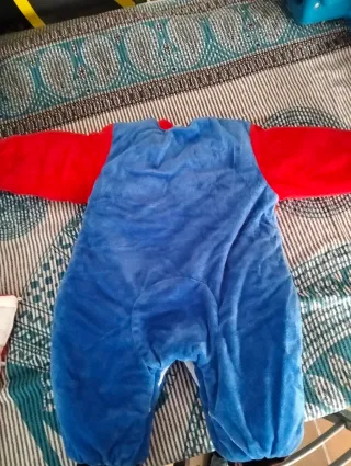 Disfraz Bebé Mario Bros Talla 6-9 Meses