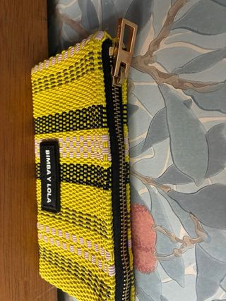BIMBA Y LOLA Monedero Amarillo y Negro