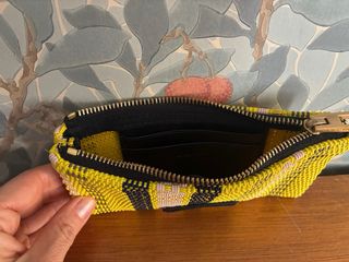 BIMBA Y LOLA Monedero Amarillo y Negro