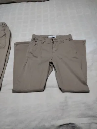 Pantalón chino niño 134cm beige