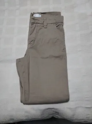 Pantalón chino niño 134cm beige