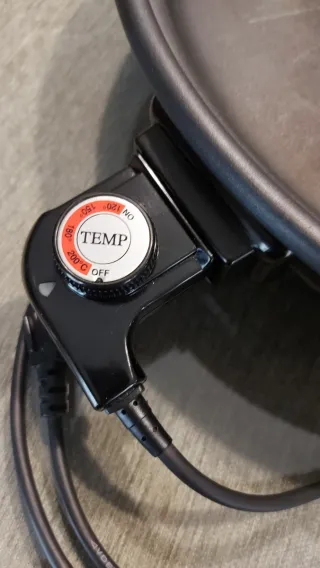 Plancha de asar Eléctrica Redonda 1400W