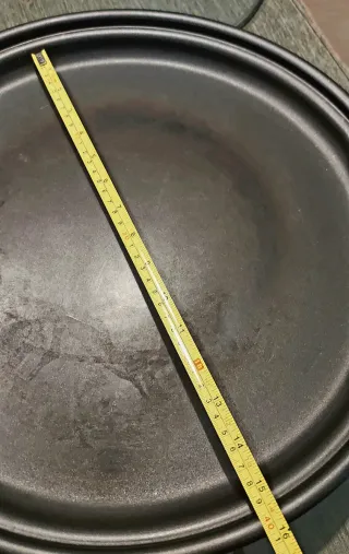 Plancha de asar Eléctrica Redonda 1400W