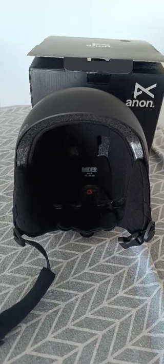 Casco Snowboard Anon Negro