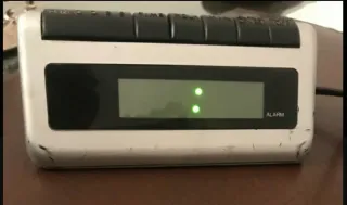 Radio Despertador Digital Plata