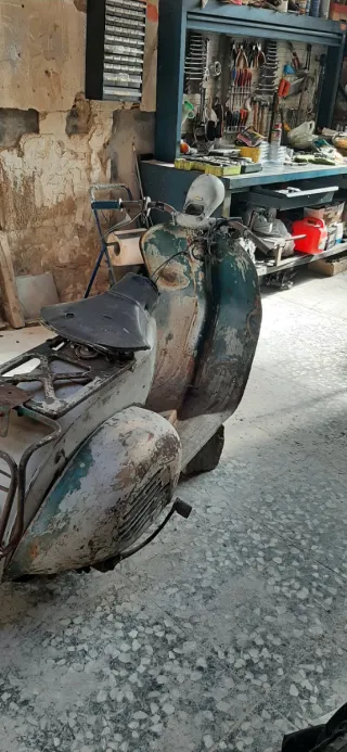 Vespa manillar de tubo
