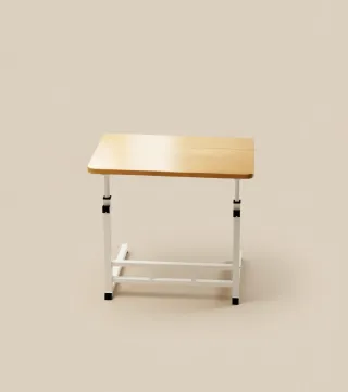 Tavolino pieghevole allungabile legno/metallo