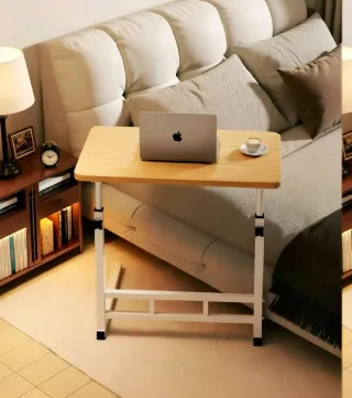 Tavolino pieghevole allungabile legno/metallo