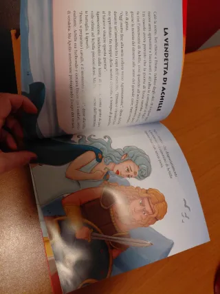 Libro L'Iliade Omero per gioco