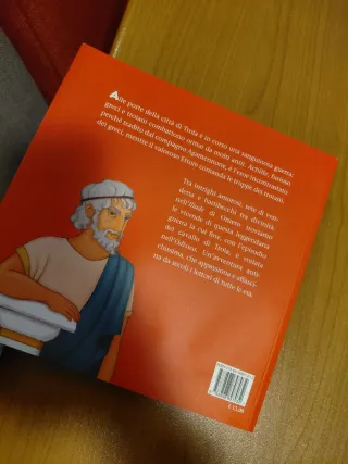 Libro L'Iliade Omero per gioco