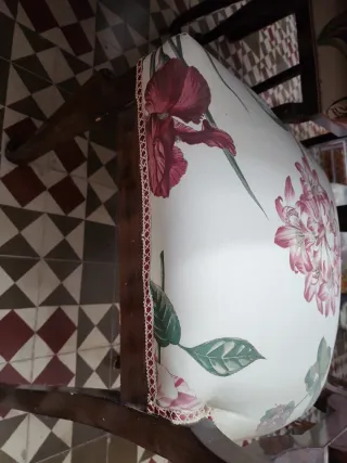 Conjunto comedor madera con 4 sillas