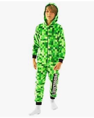 Disfraz Minecraft Creeper Talla M Creeper Onesie