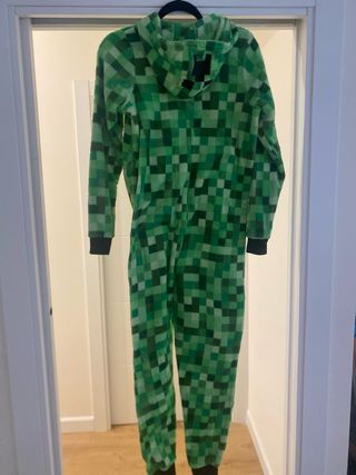 Disfraz Minecraft Creeper Talla M Creeper Onesie