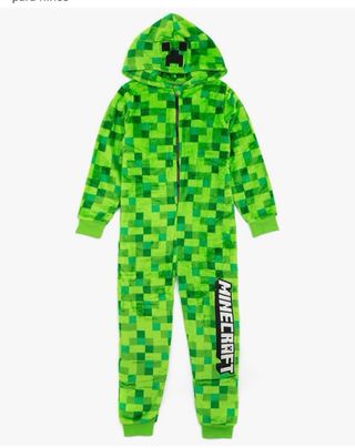 Disfraz Minecraft Creeper Talla M Creeper Onesie