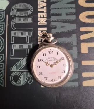 GRE ROSKOPF PATENT-RELOJ DE BOLSILLO-NO FUNCIONA