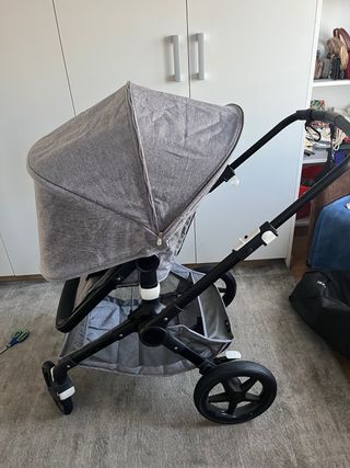 Bugaboo Fox Gris Interior Blanco