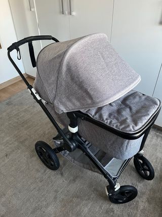 Bugaboo Fox Gris Interior Blanco