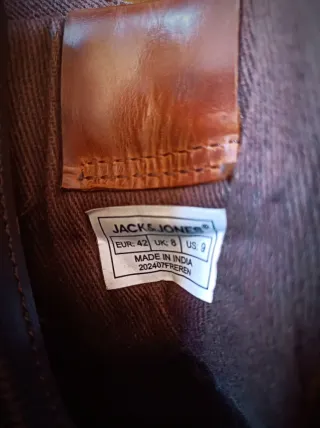 Botas Jack & Jones Cuero Talla 42 Hombre