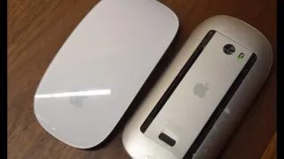 Ratón Apple Bluetooth A1296 Plata/Blanco