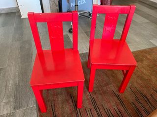 Mesa infantil madera IKEA