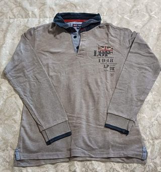 Polo Manga Comprida Lion of Porches